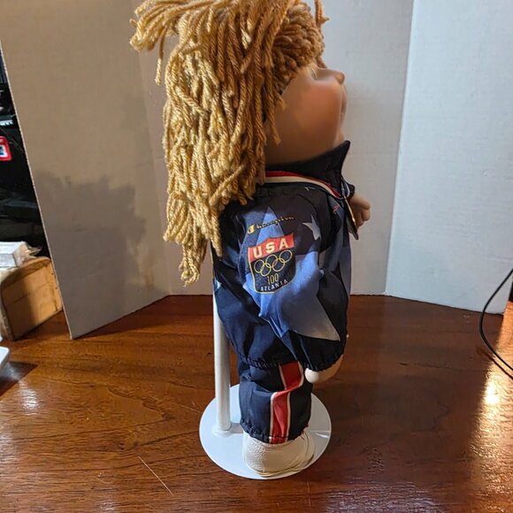 CABBAGE PATCH 1996 OLYMPICS DOLLS PAIR OLYMPIKIDS - Picture 6 of 8